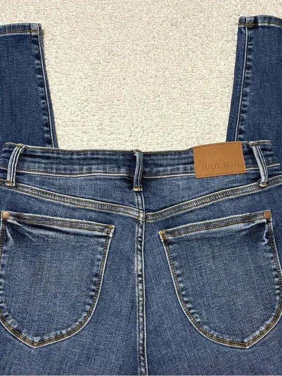 Judy Blue Women’s Slim Fit Dark Denim Jeans. Size 11/30 - Picture 6 of 11